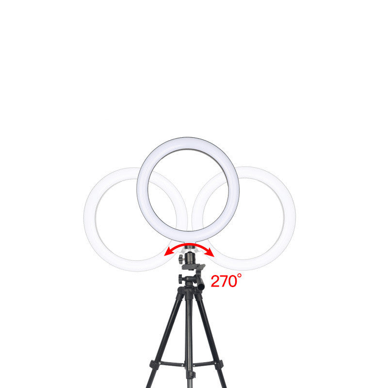 Compatible with Apple, Mobile Phone Fill Light Tripod LED Ring Light