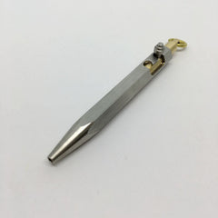 Six-sided stainless steel brass pen