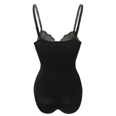 One-piece waist and hip shaper