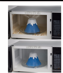 Volcano microwave cleaner