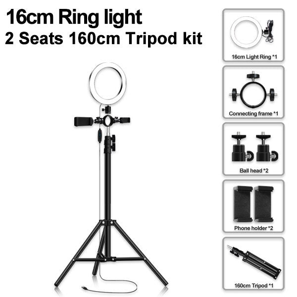 Compatible with Apple, led tripod multi-position fill light