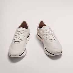 Women's leather sneakers