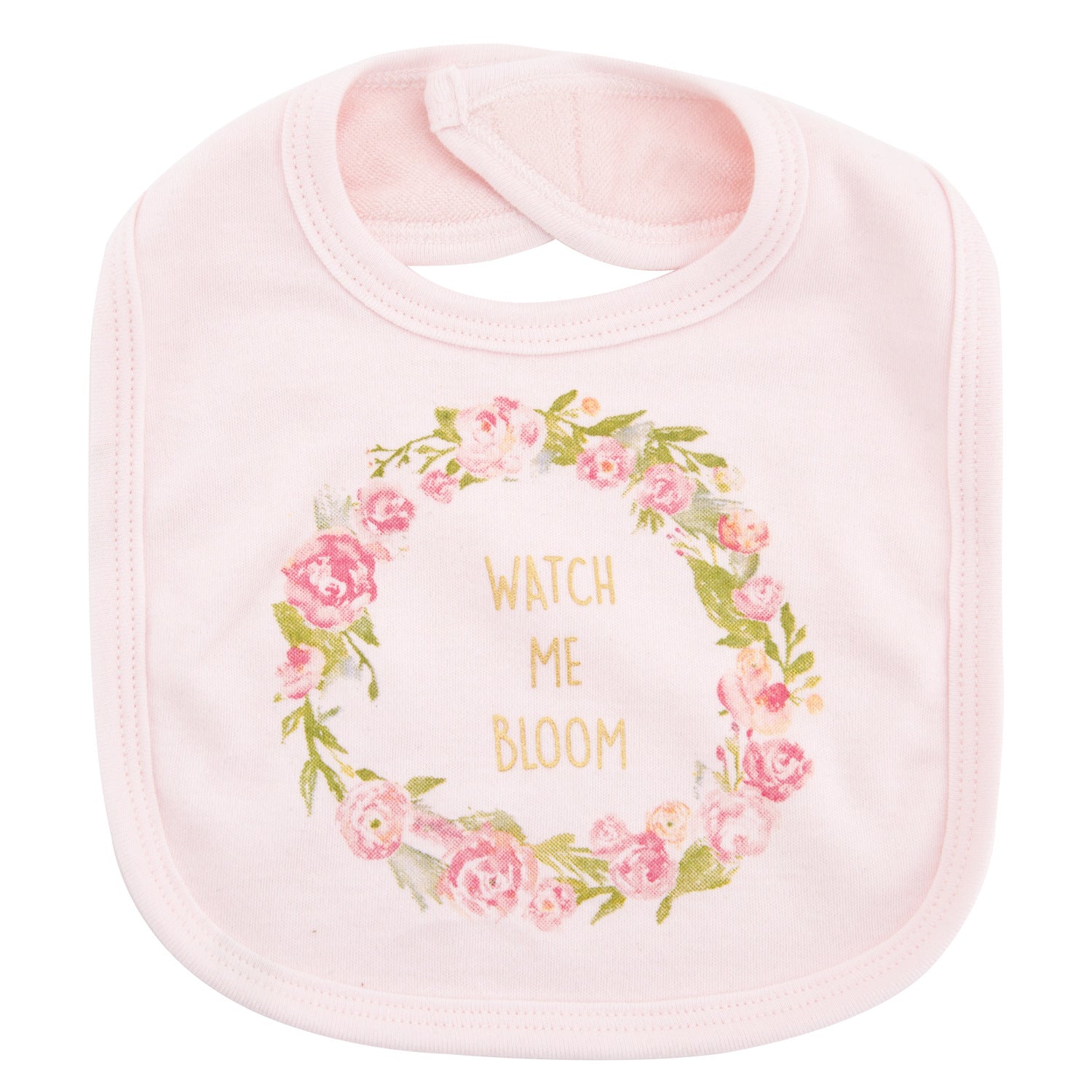 Baby bib with 3 baby drool towels