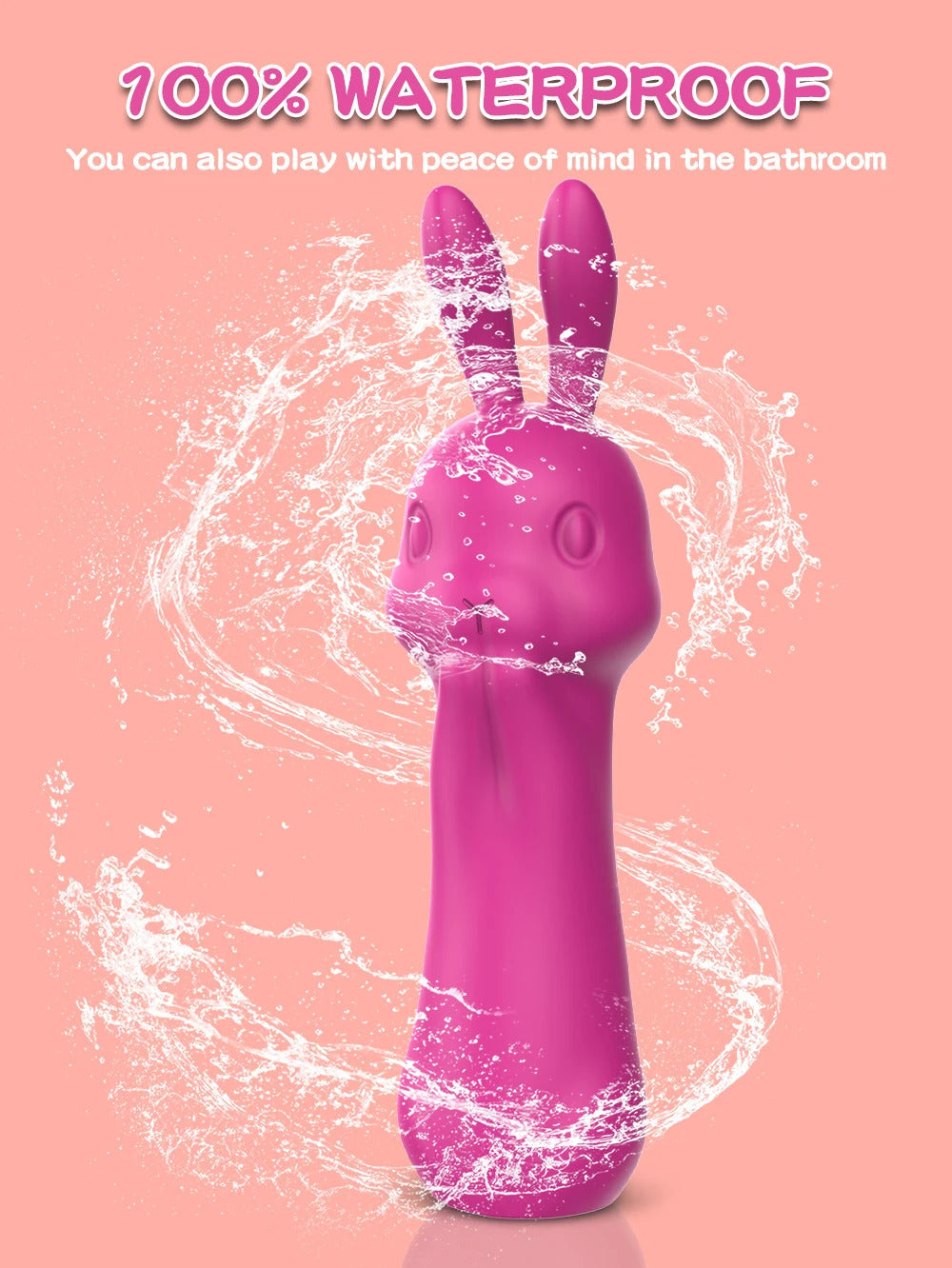 Rabbit Vibrator Massage Women's Masturbation Device