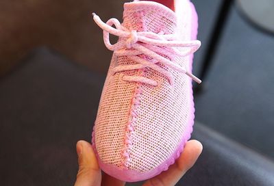 Baby casual knit sneakers