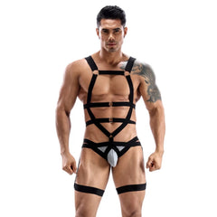 Muscle chest strap body shaper