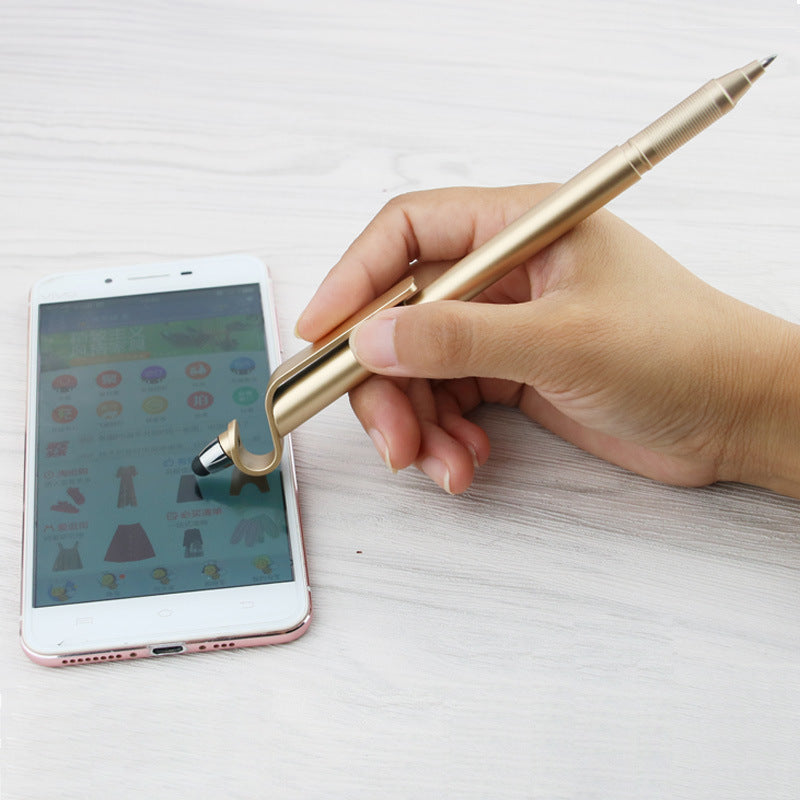 Multifunctional Mobile Phone Holder Pen Touch Screen Pen