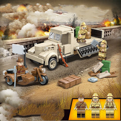 Assembled Building Blocks Heroes and Generals Educational Toys for Children