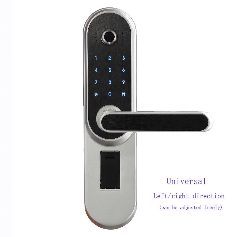 Fingerprint password lock door