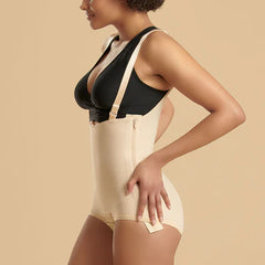 REINFORCED GIRDLE WITH LAYERED PANELS - BIKINI LENGTH - STYLE NO. FBRA