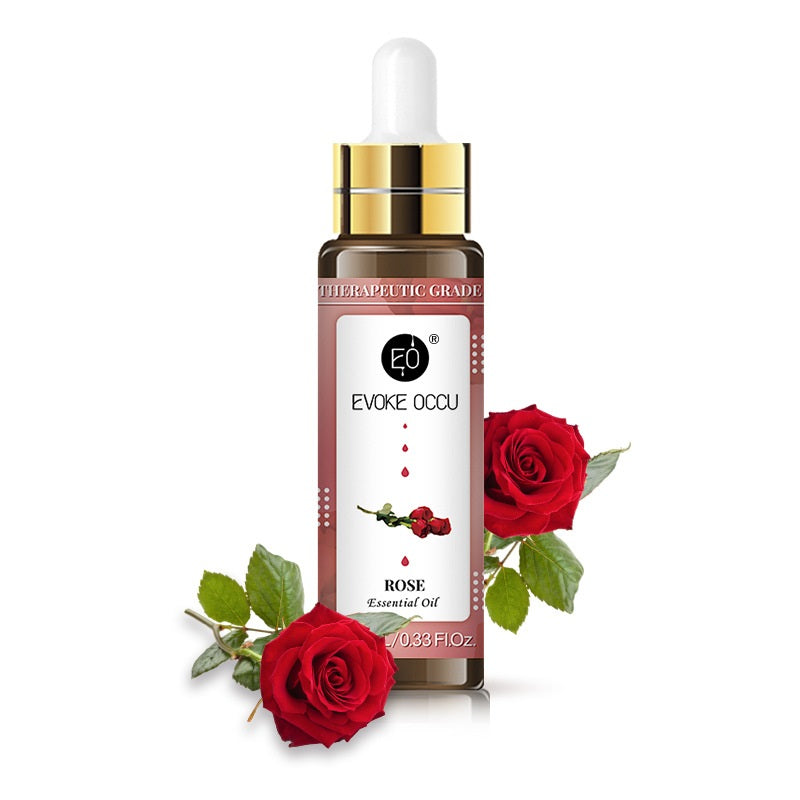 Rose Lavender Aromatherapy Essential Oil With Dropper 10ml