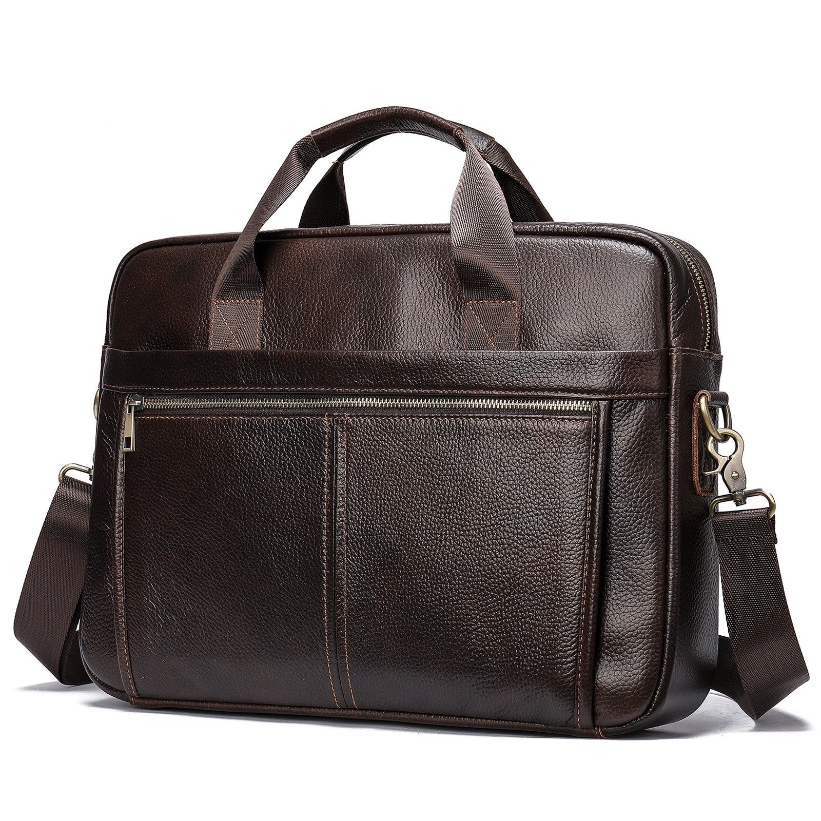 Men's Business Cowhide Laptop Bag