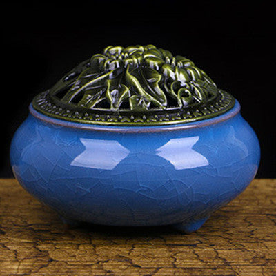 Retro package incense burner