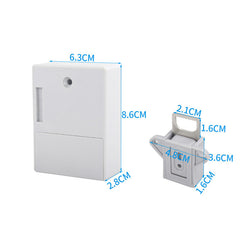 Drawer Lock Free Hole Smart Cabinet Door Fingerprint Password Lock