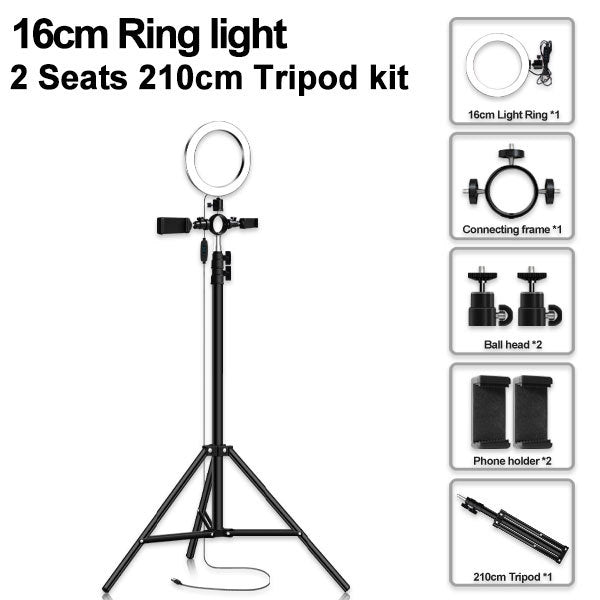 Compatible with Apple, led tripod multi-position fill light