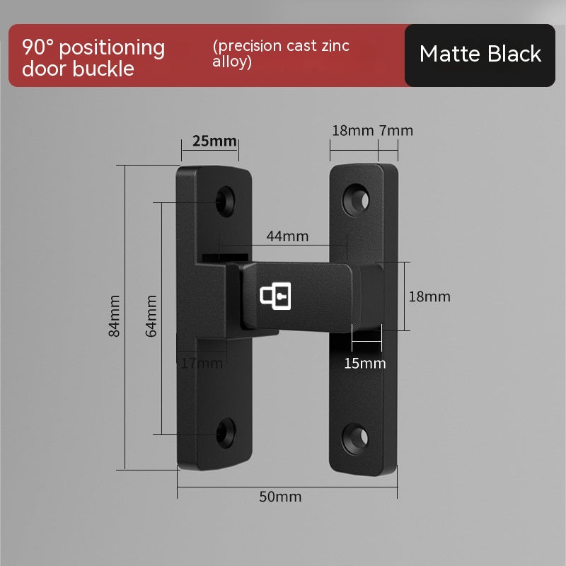 Luminous Latch Indoor Punch-free Door Lock