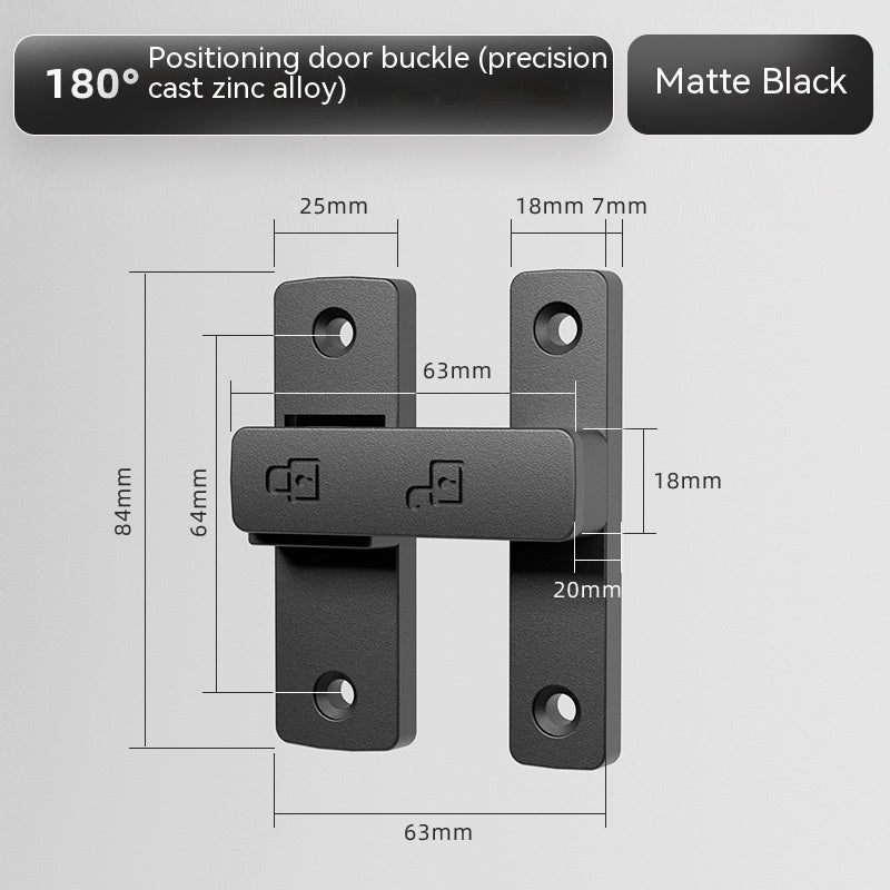 Luminous Latch Indoor Punch-free Door Lock