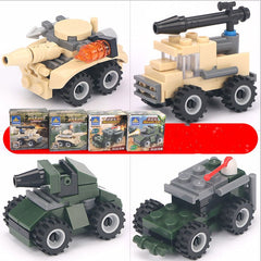 Assembling Building Blocks Combination Boys Military Educational Toys For Children