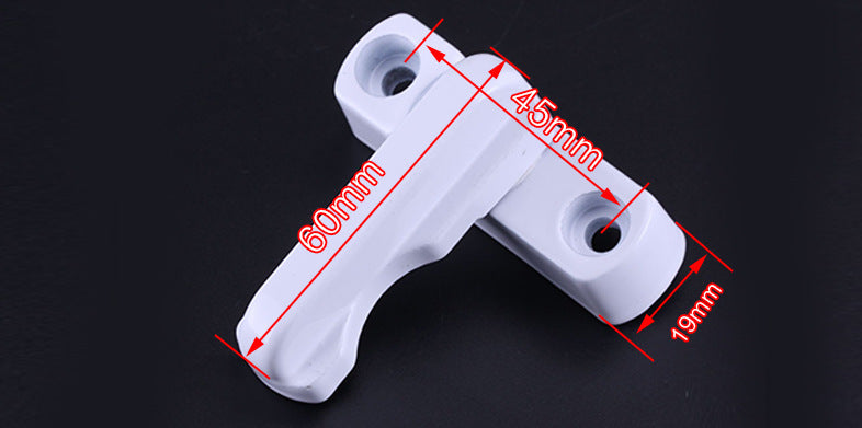 T-lock Plastic-steel Side Hung Door Window Lock Buckle Security Lock