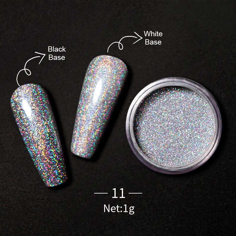 Laser Powder Magic Nail Polish