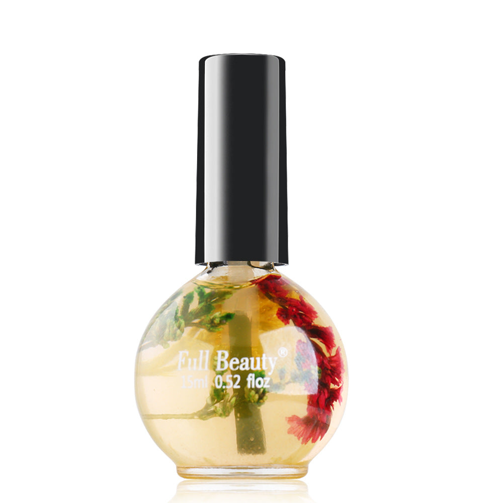 Floral Scented Dried Flowers With 15ml Nutritious Nail Polish