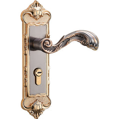 European Style Retro Aluminum Bedroom Door Lock