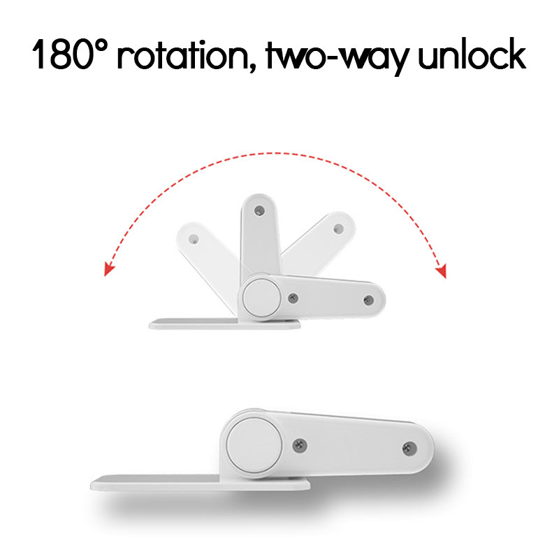 Door Lever Lock Child Pets Safety Lock Door Handle Fixed Anti-theft For Door Children Safety Care Door Stops