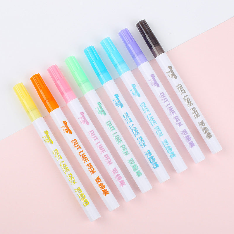 Color fluorescent marker