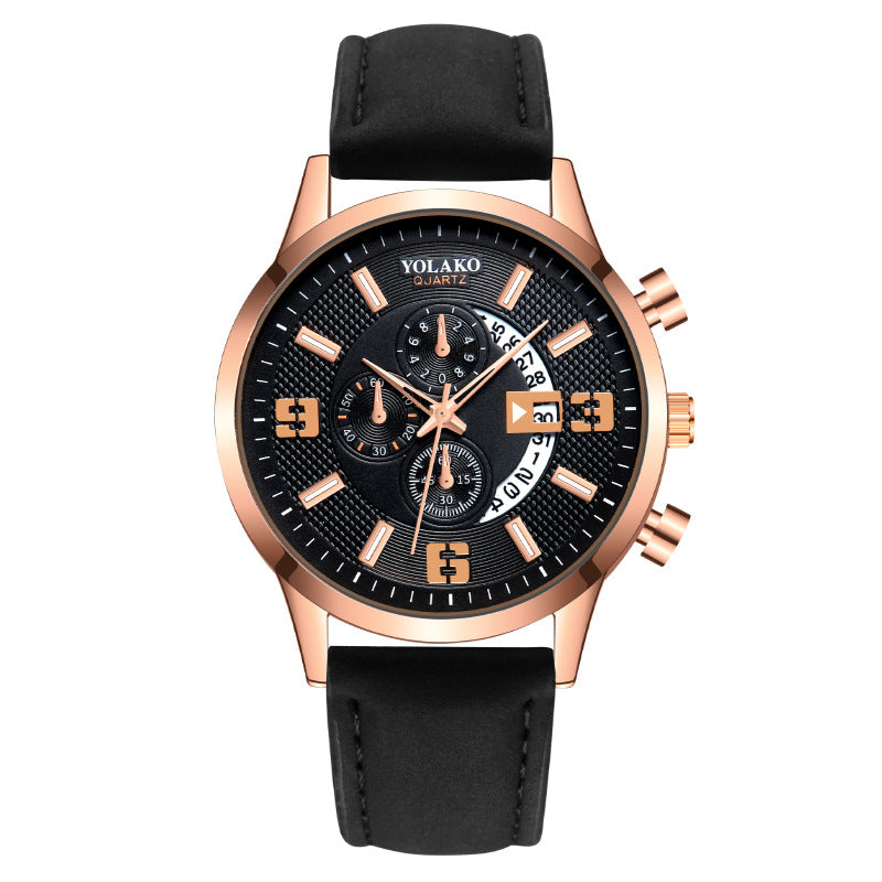 Fashion Big Digital Calendar Men's Watch