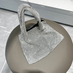 Handbag Shiny Rhinestone Dinner Bag Party Lady