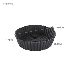 Air Fryer Silica Gel Pad Baking Tray