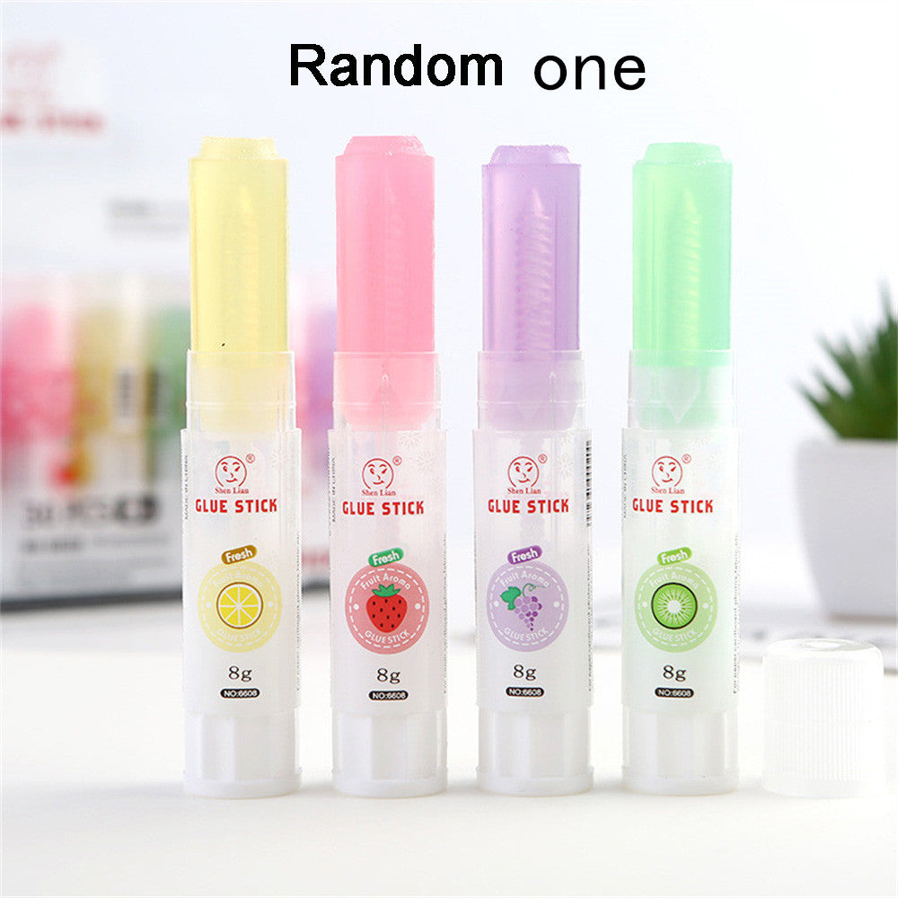 Jelly Color Fruit Fragrance Student Handmade Solid Glue