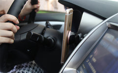 Car mobile phone navigation bracket mobile phone rack outlet magnetic car 360 degree magnetic rotating magnet bracket