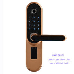 Fingerprint password lock door