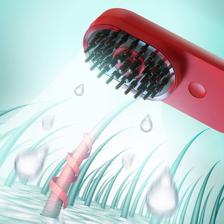 Vibratory Massage Comb Hair Fluid Introduction