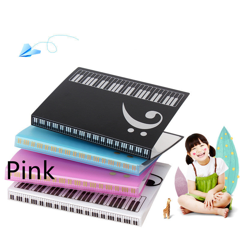 Piano Score Folder Music Score Transparent Insert Can Be Modified