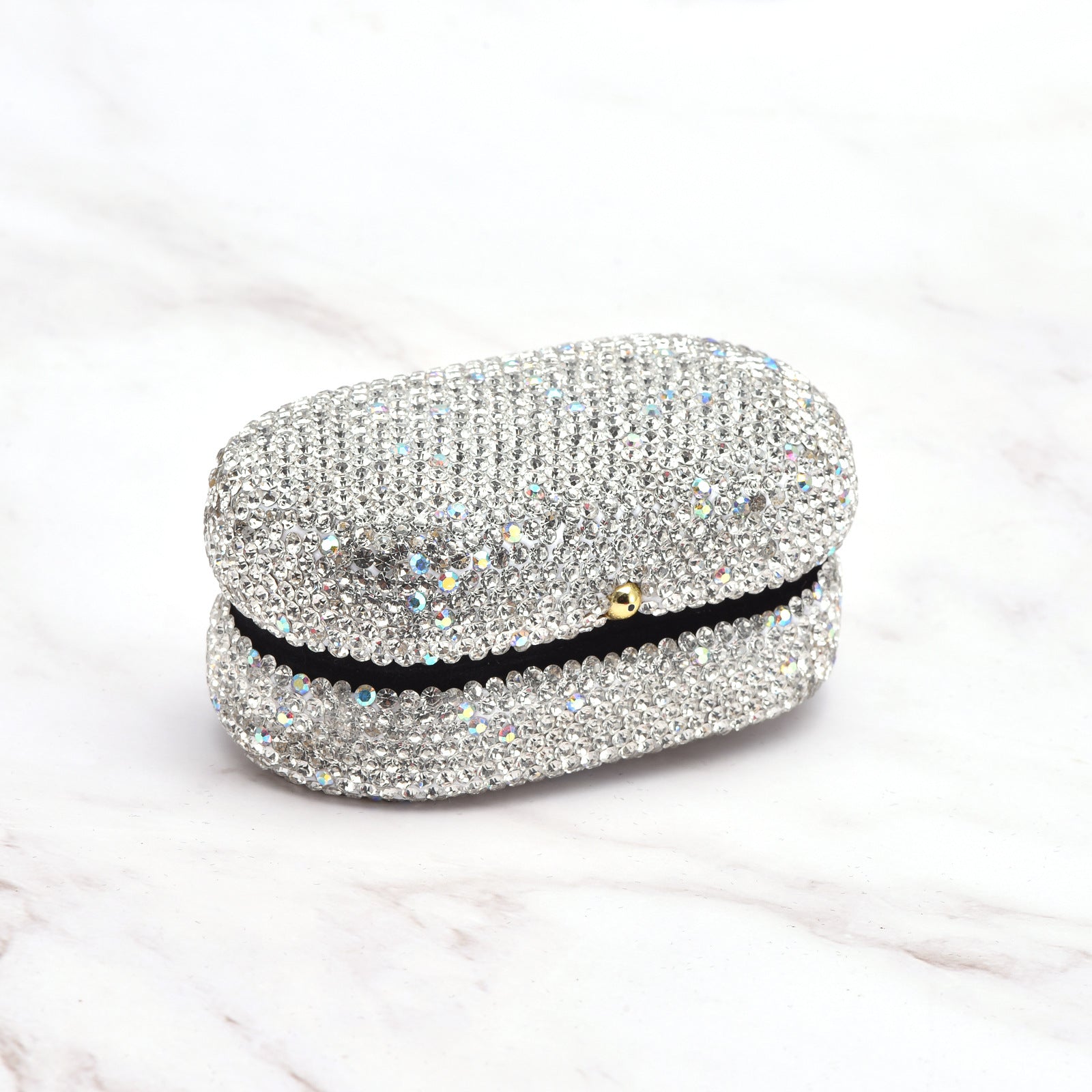 Diamond Ring Box Light Luxury Flannel