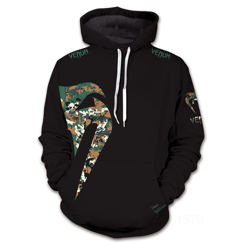 Women's Printed Fashionable Casual Hoodie