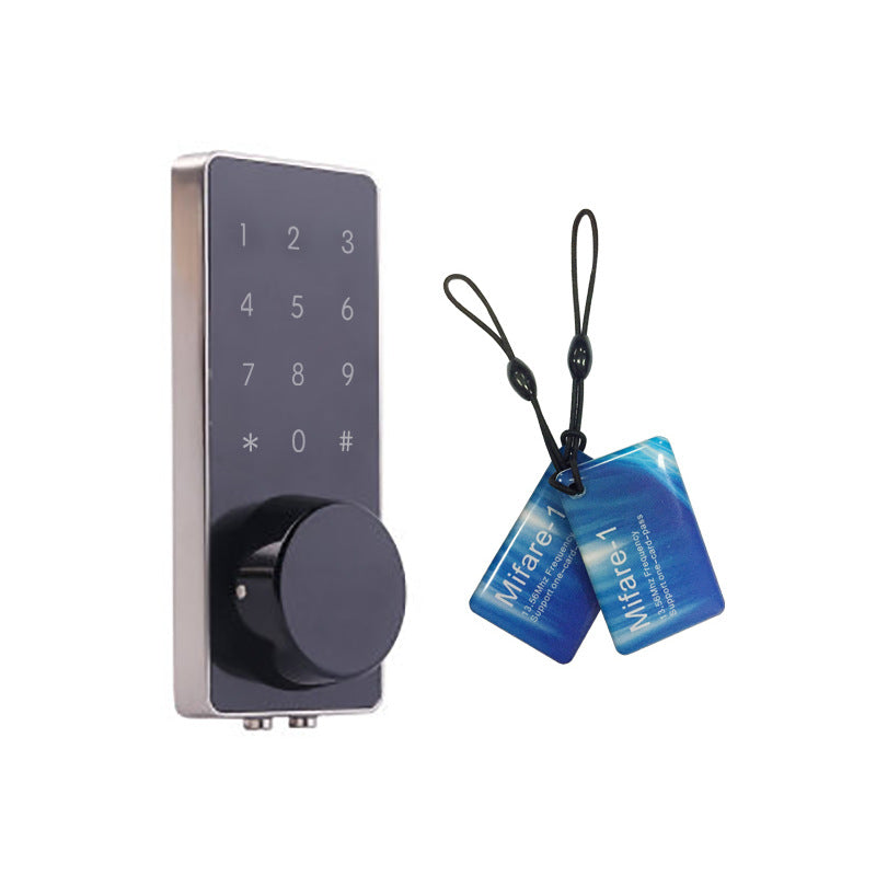 Indoor wooden door fingerprint lock