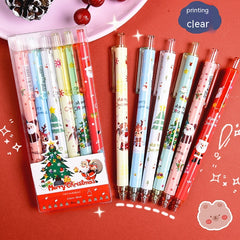 Christmas Reward Gift Press Gel Pen Ball Pen Signature Pen