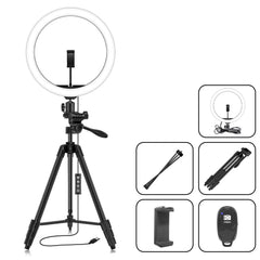 12 Inch Love Music Style RGB Ring Fill Light For Selfie Photography Tripod