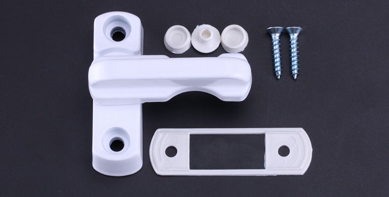 T-lock Plastic-steel Side Hung Door Window Lock Buckle Security Lock