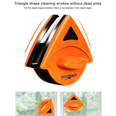 Triangle Glass Cleaner Double-Sided Window Cleaner Double-Layer Insulating Glass Cleaner Single-Layer High-Rise Glass Cleaner