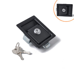 Car toolbox door lock black carbon steel panel lock