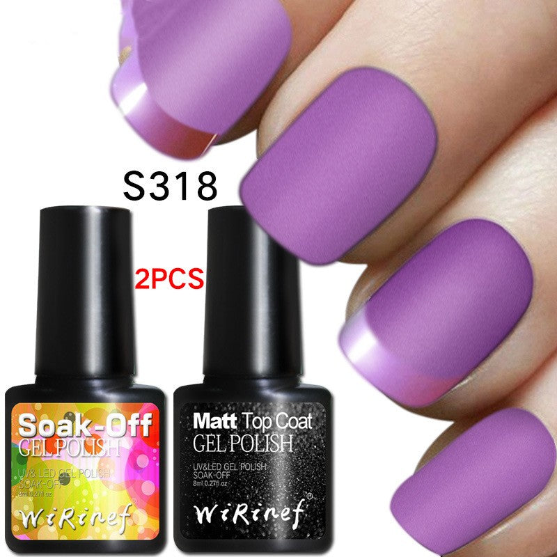 Frosted Seal Combination Nail Polish