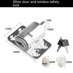 Aluminum Alloy Telescopic Window Limit Sliding Door Lock Buckle