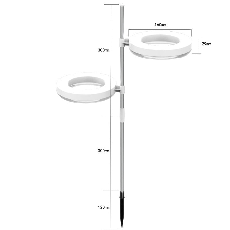 LED Large Ring Plant Growth Light Indoor Full-spectrum Fill Light