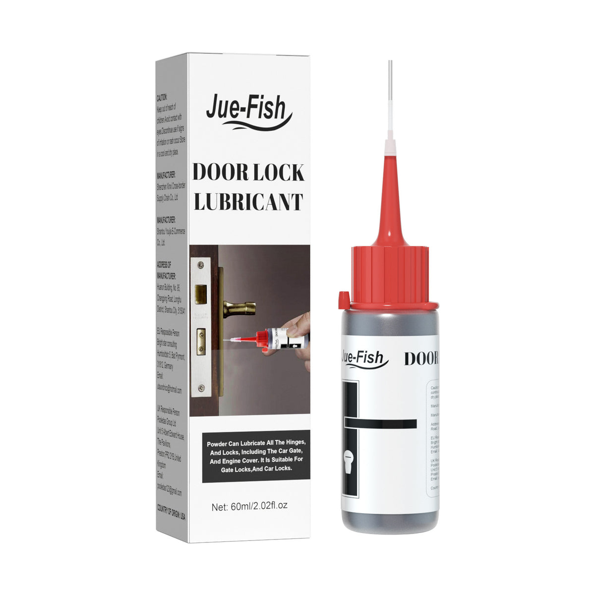 Hinge Lock Automobile Engine Garage Door Lubricant