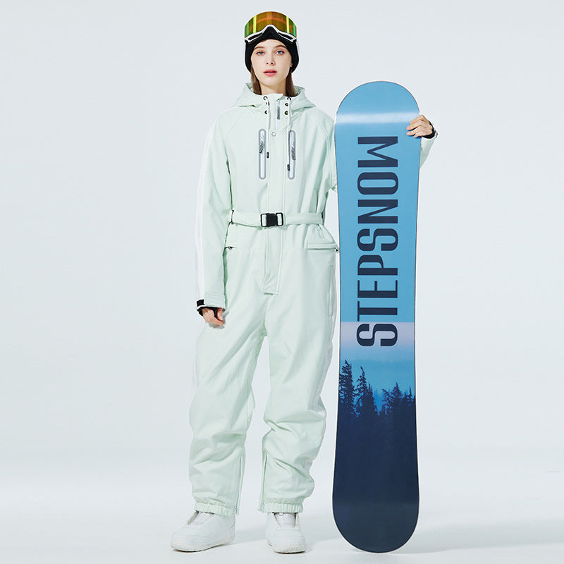 One-piece Ski Suit Men's And Women's Windproof