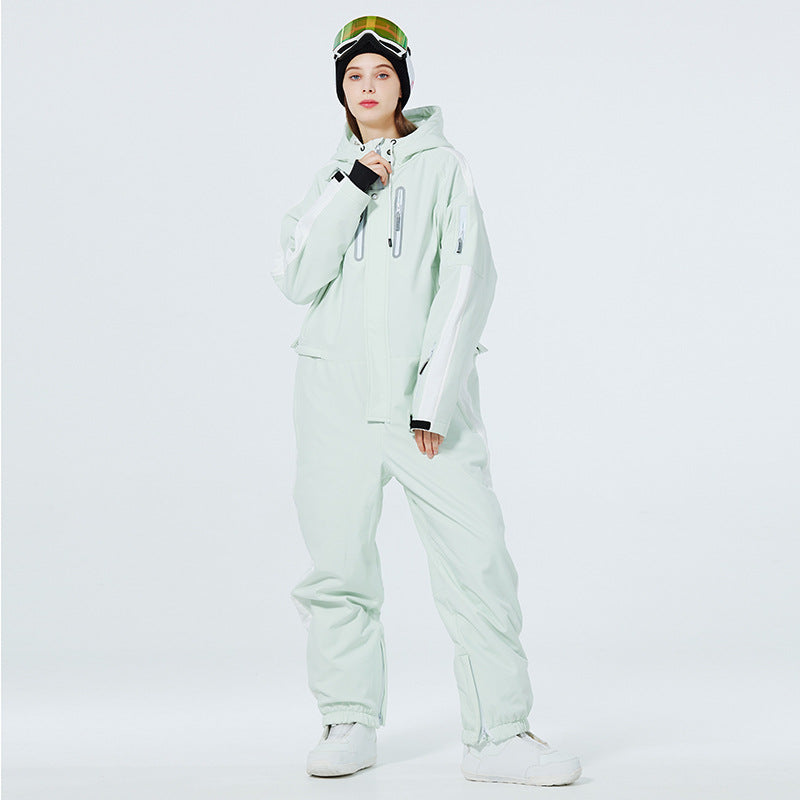 One-piece Ski Suit Men's And Women's Windproof